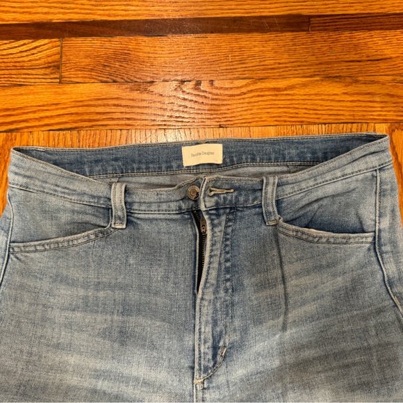 Favorite Daughter The Mischa High Rise Wide Leg Ankle Jeans Palisades 30 - Picture 5 of 8